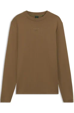 Porsche x BOSS Langarmshirt mit glänzendem Logo