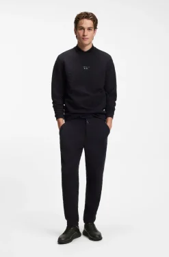 Porsche x BOSS Ledersneakers mit perforierten Details
