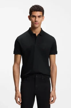 Porsche x BOSS Poloshirt aus merzerisierter Baumwolle