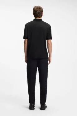 Porsche x BOSS Poloshirt mit glänzendem Logo