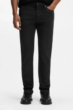 Porsche x BOSS Tapered-Fit Hose aus Stretch-Denim