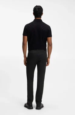 Porsche x BOSS Tapered-Fit Hose aus Stretch-Denim