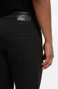 Porsche x BOSS Tapered-Fit Hose aus Stretch-Denim