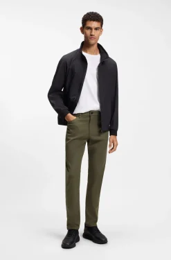 Porsche x BOSS Tapered-Fit Hose aus Stretch-Denim