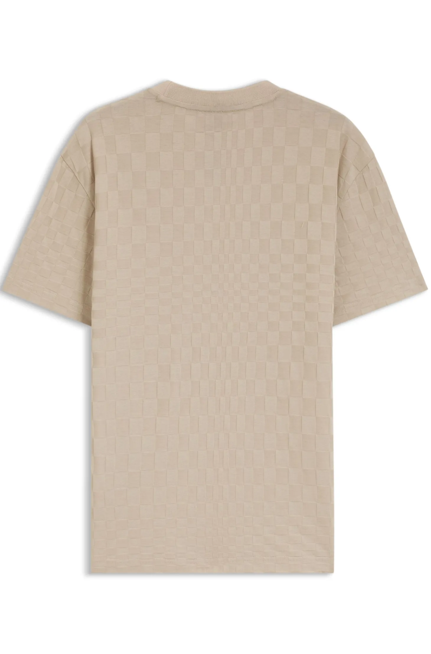 Porsche x BOSS T-Shirt aus Baumwolle mit Pasha-Muster