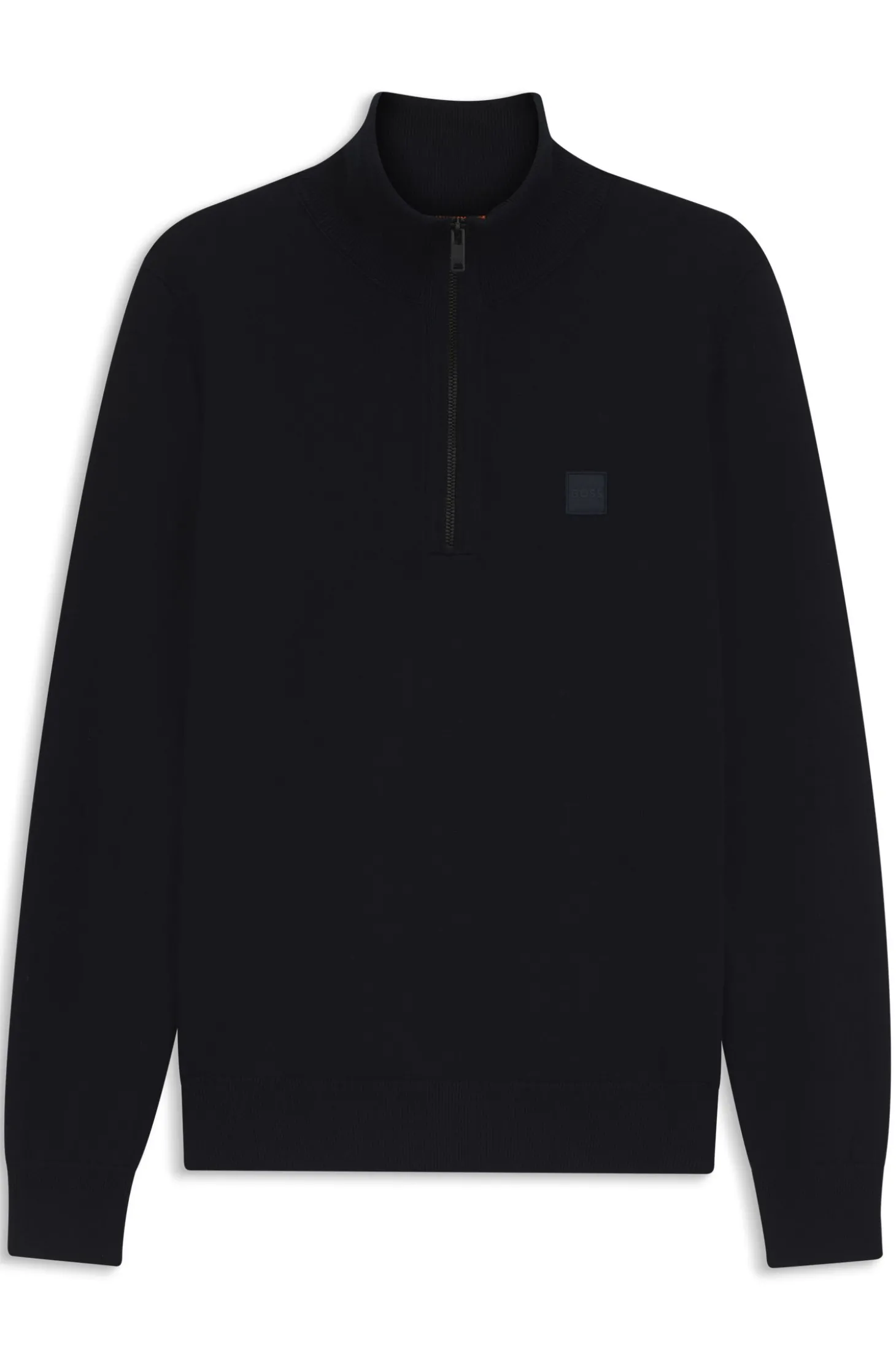 Pullover aus Baumwolle und Kaschmir mit Troyerkragen