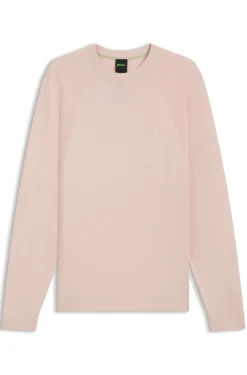 Pullover aus Baumwoll-Mix mit Bodymapping-Struktur