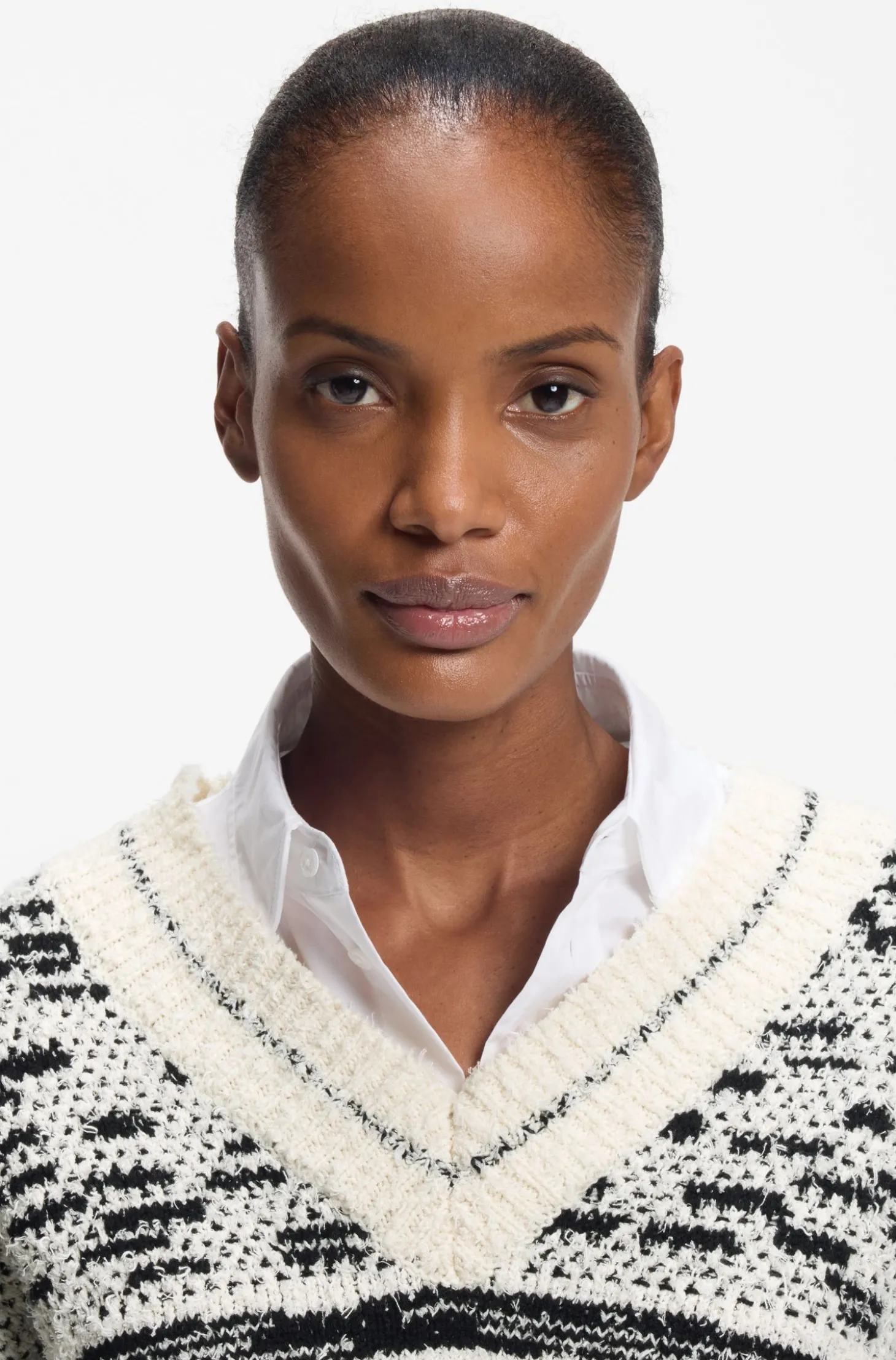 Pullover aus Baumwoll-Mix mit Jacquard-Muster