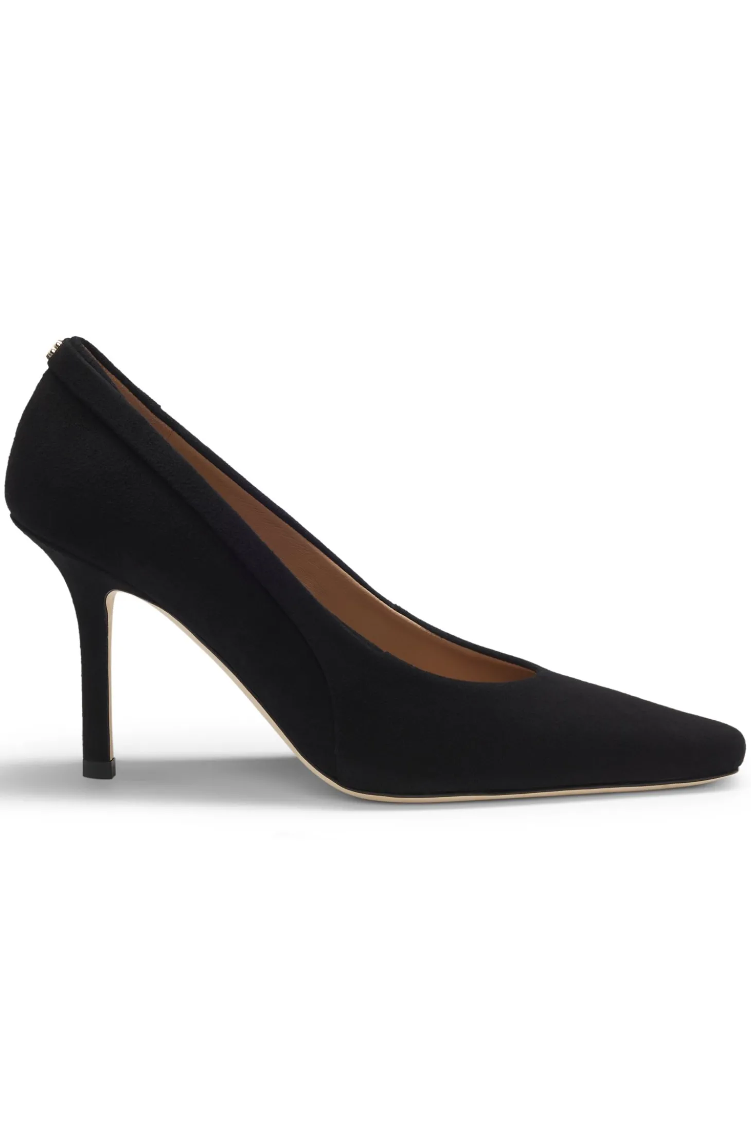 Pumps aus Veloursleder mit komfortabler Innensohle