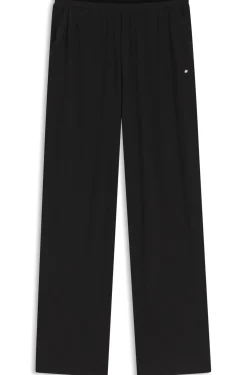 Pyjama-Hose mit spitzenbesetzten Taschen