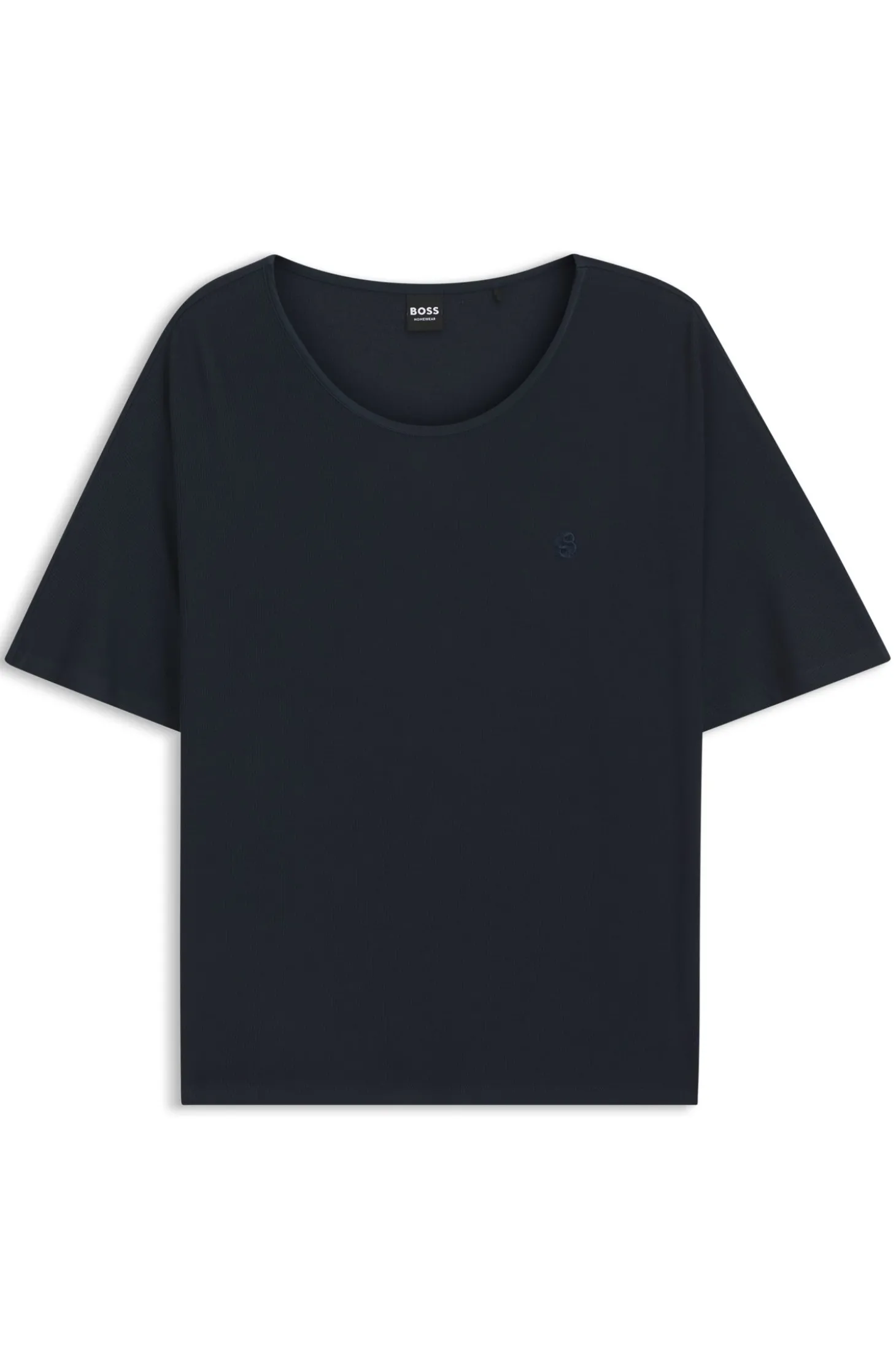 Pyjama-Top aus Ripp-Jersey mit Double-B-Monogramm