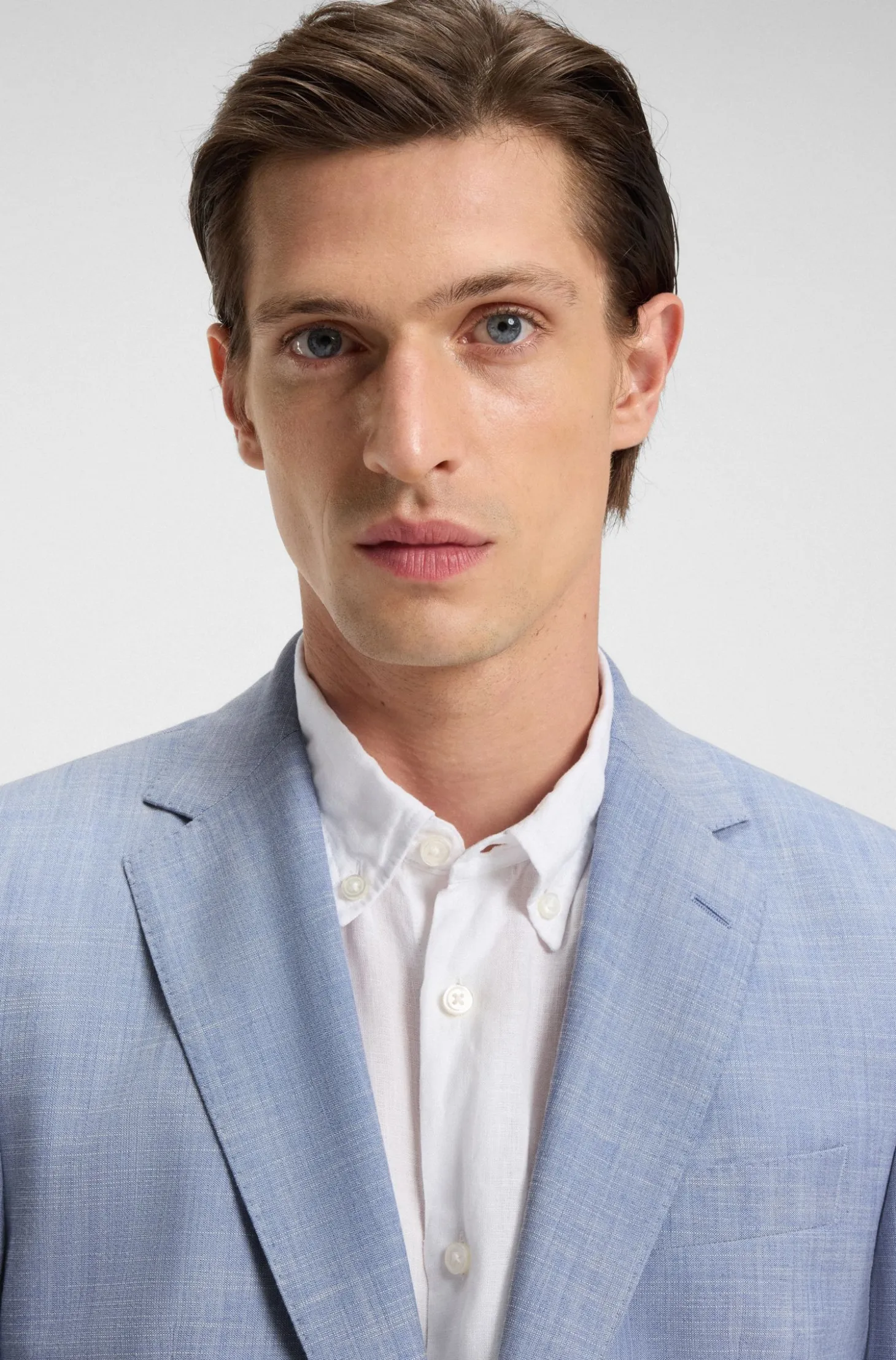 Regular-Fit Anzug mit Allover-Muster
