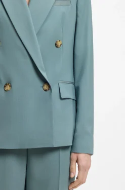 Regular-Fit Blazer aus Schurwolle
