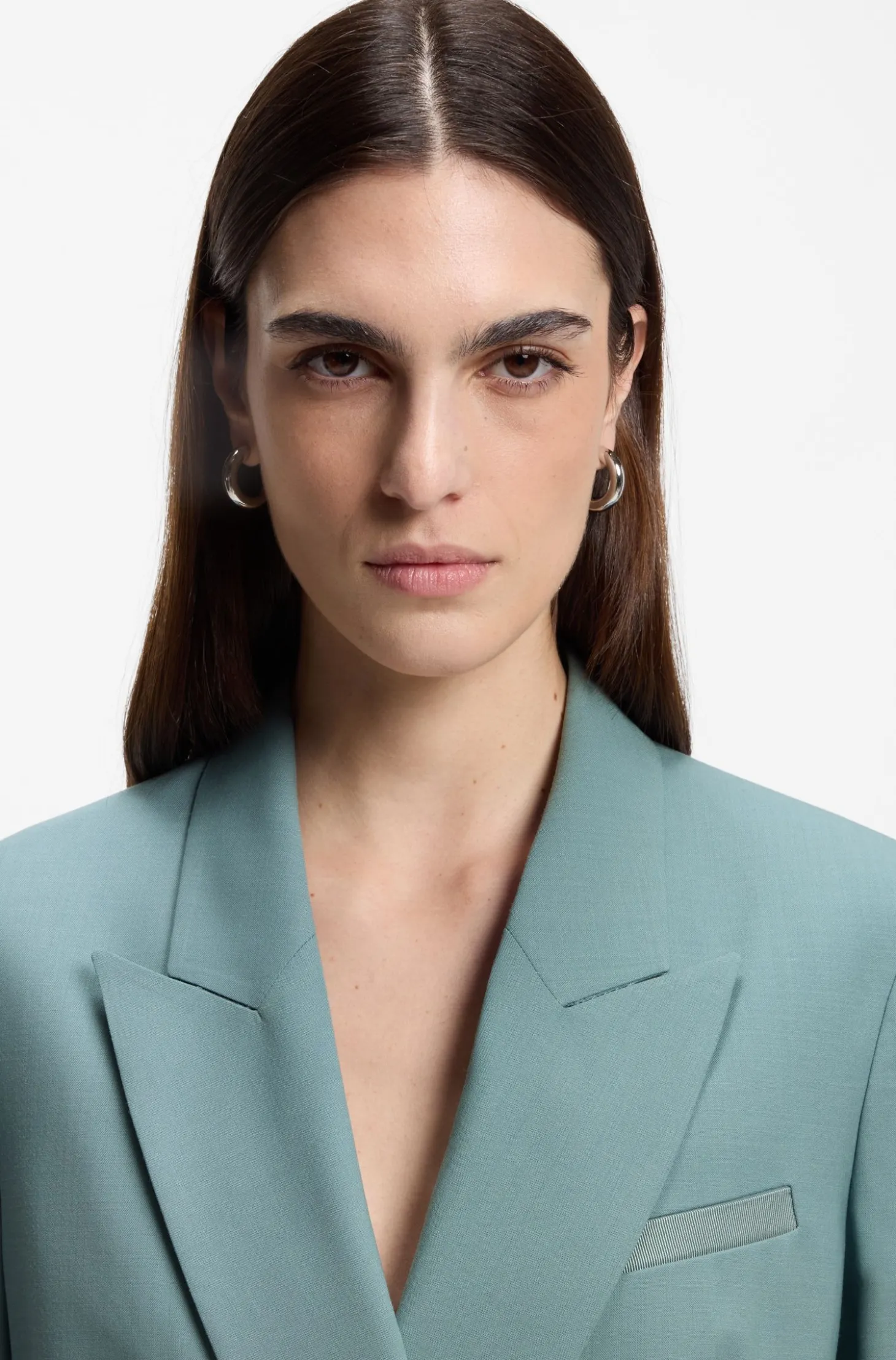 Regular-Fit Blazer aus Schurwolle