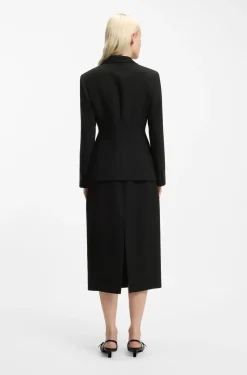 Regular-Fit Blazer aus Stretch-Twill