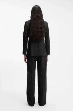 Regular-Fit Blazer mit fallendem Revers