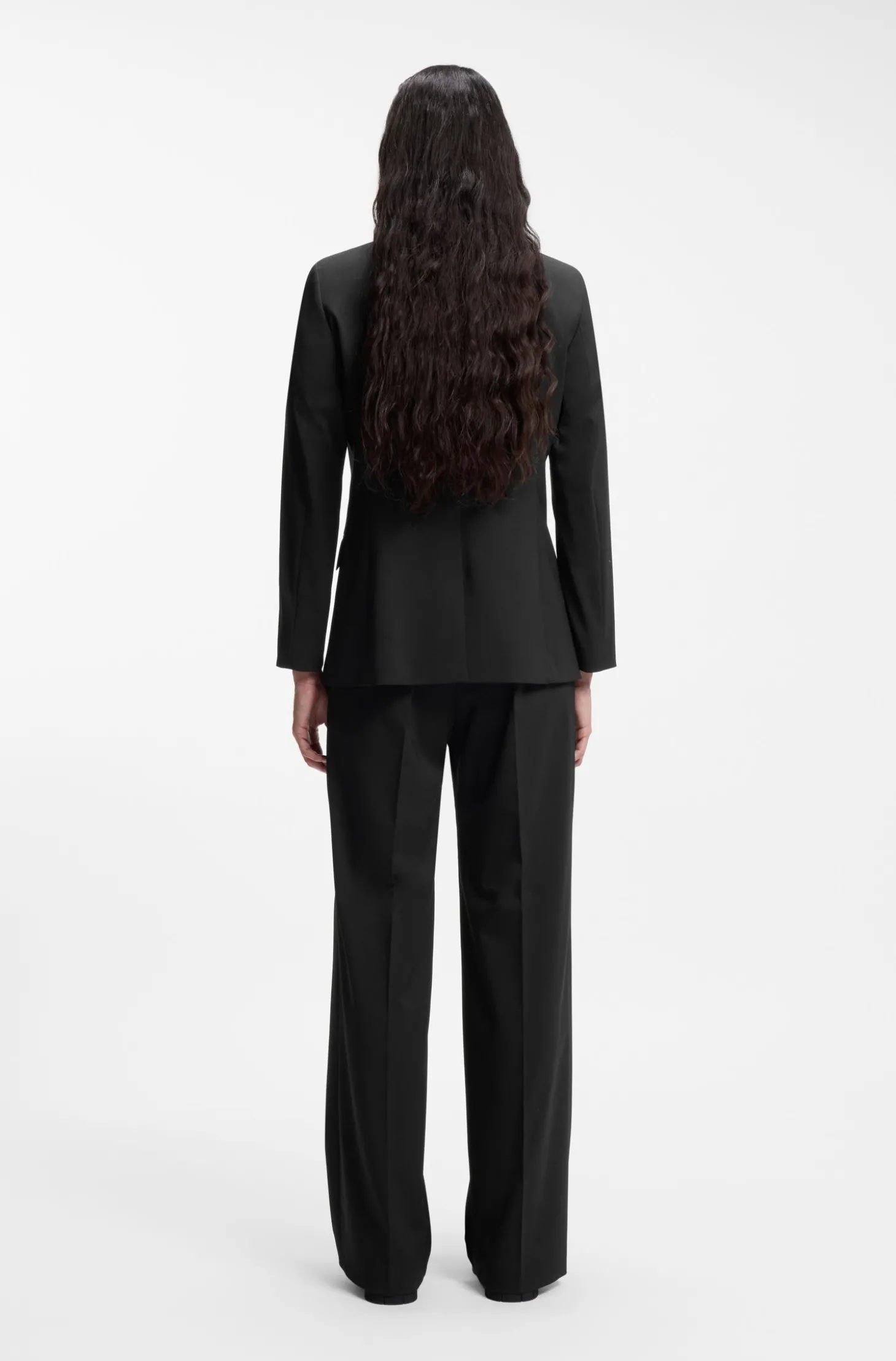 Regular-Fit Blazer mit fallendem Revers
