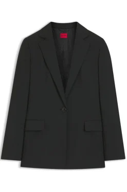 Regular-Fit Blazer mit fallendem Revers