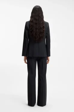 Regular-Fit Blazer mit fallendem Revers