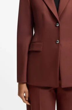 Regular-Fit Blazer mit Metallknöpfen