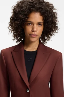 Regular-Fit Blazer mit Metallknöpfen