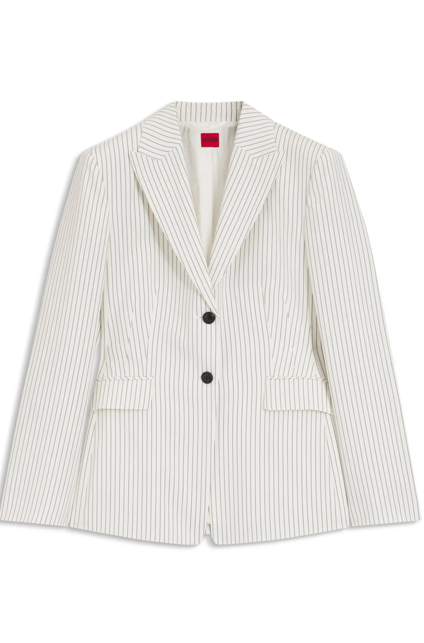 Regular-Fit Blazer mit Nadelstreifen