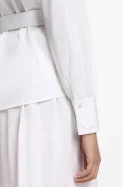Regular-Fit Bluse mit Wickelfront