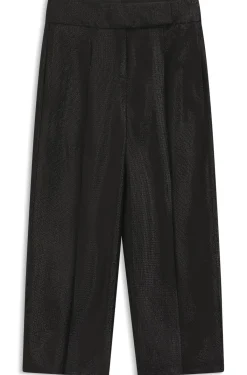Regular-Fit Cropped-Hose mit weitem Beinverlauf