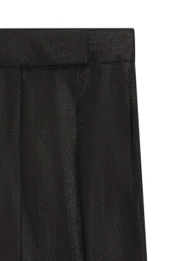 Regular-Fit Cropped-Hose mit weitem Beinverlauf