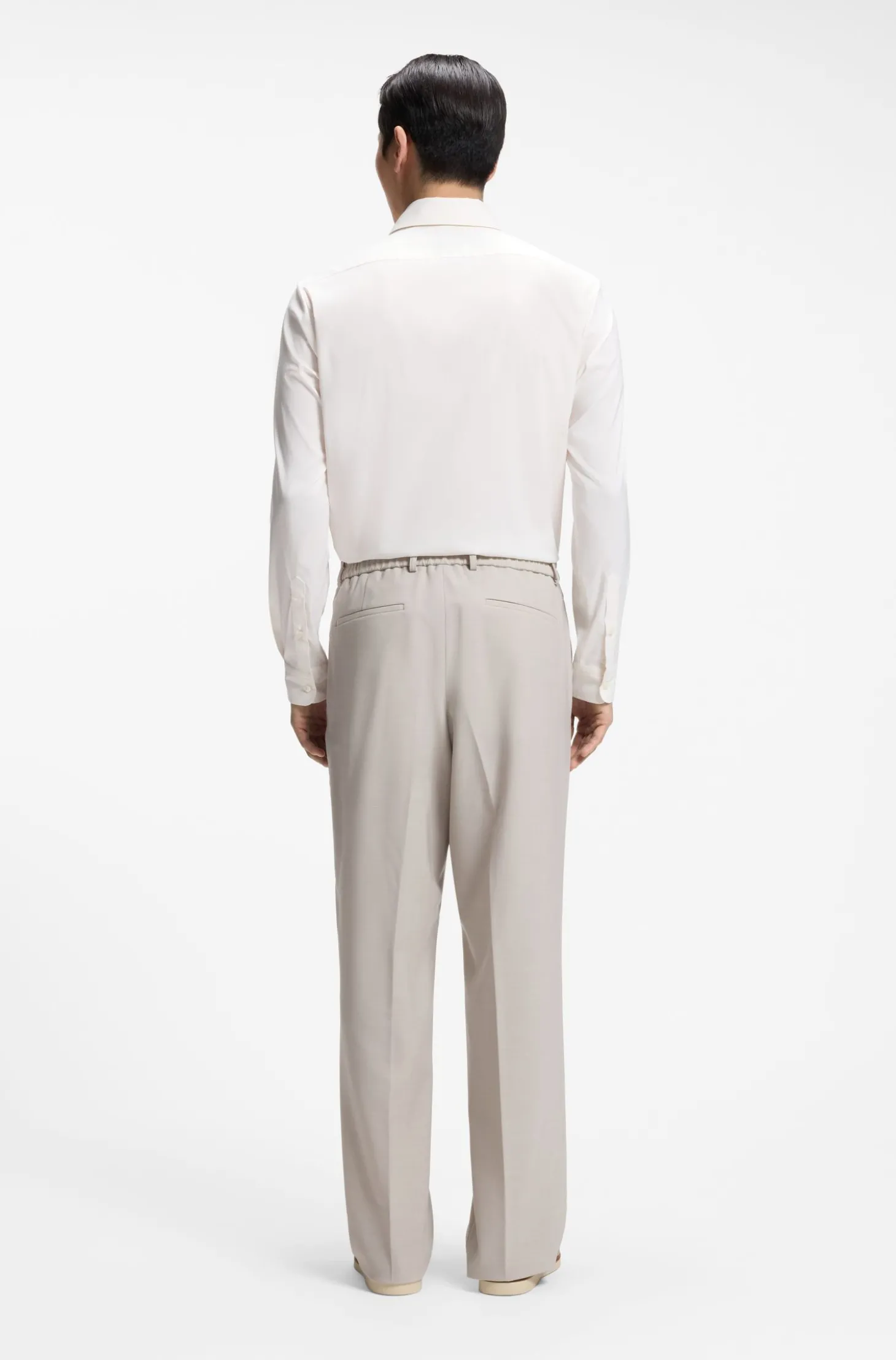 Regular-Fit Hemd aus funktionalem Stretch-Gewebe
