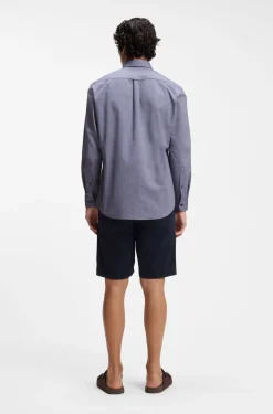 Regular-Fit Hemd aus Oxford-Baumwolle mit Button-Down-Kragen
