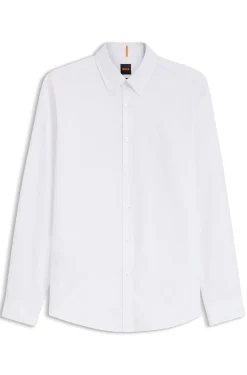 Regular-Fit Hemd aus Oxford-Baumwolle mit Button-Down-Kragen