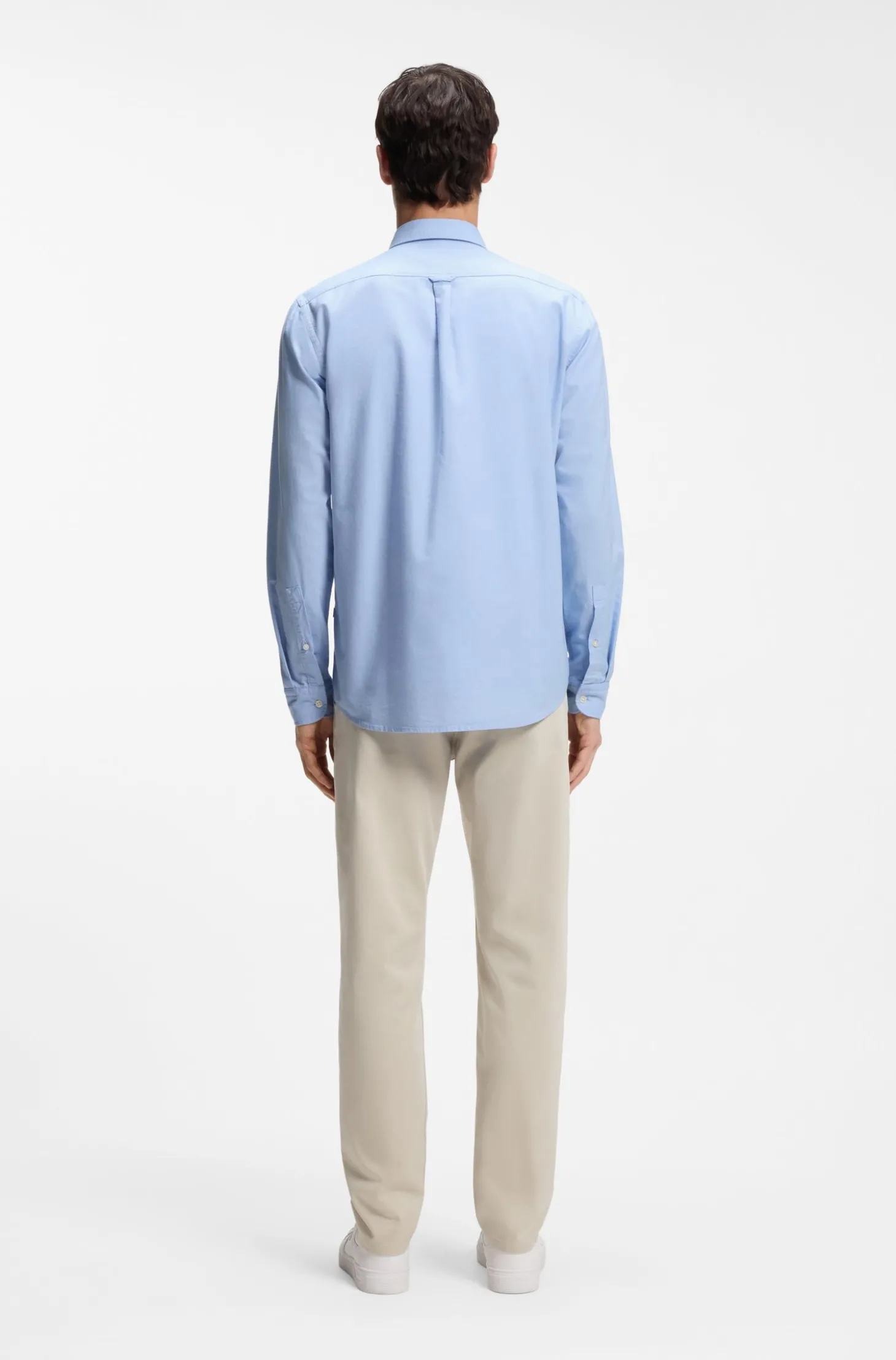 Regular-Fit Hemd aus Oxford-Baumwolle mit Button-Down-Kragen