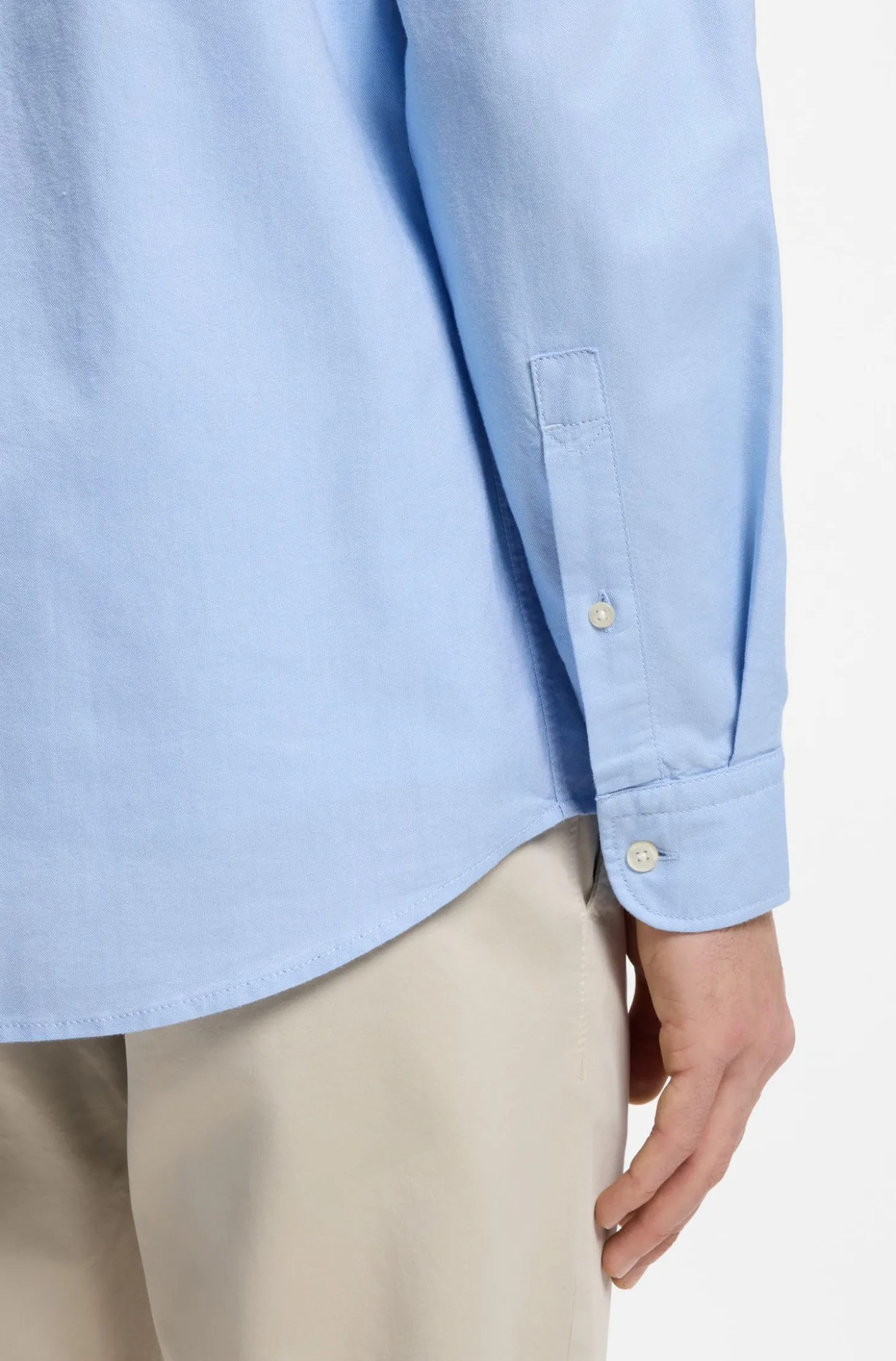 Regular-Fit Hemd aus Oxford-Baumwolle mit Button-Down-Kragen
