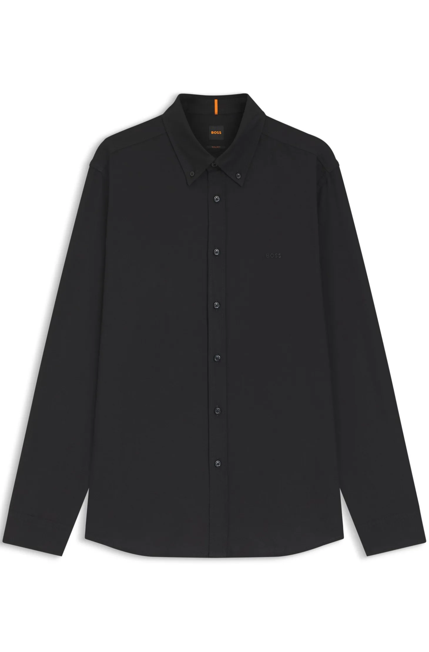 Regular-Fit Hemd aus Oxford-Baumwolle mit Button-Down-Kragen