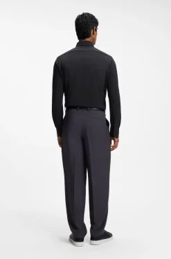 Regular-Fit Hemd aus Performance-Stretch-Jersey