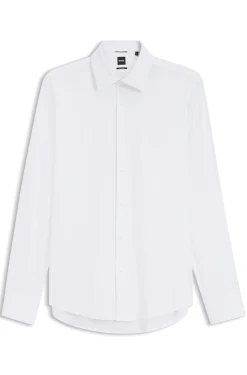 Regular-Fit Hemd aus Performance-Stretch-Jersey