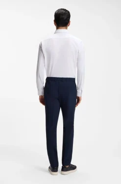 Regular-Fit Hemd aus Performance-Stretch-Jersey