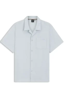 Regular-Fit Hemd aus Seersucker-Gewebe