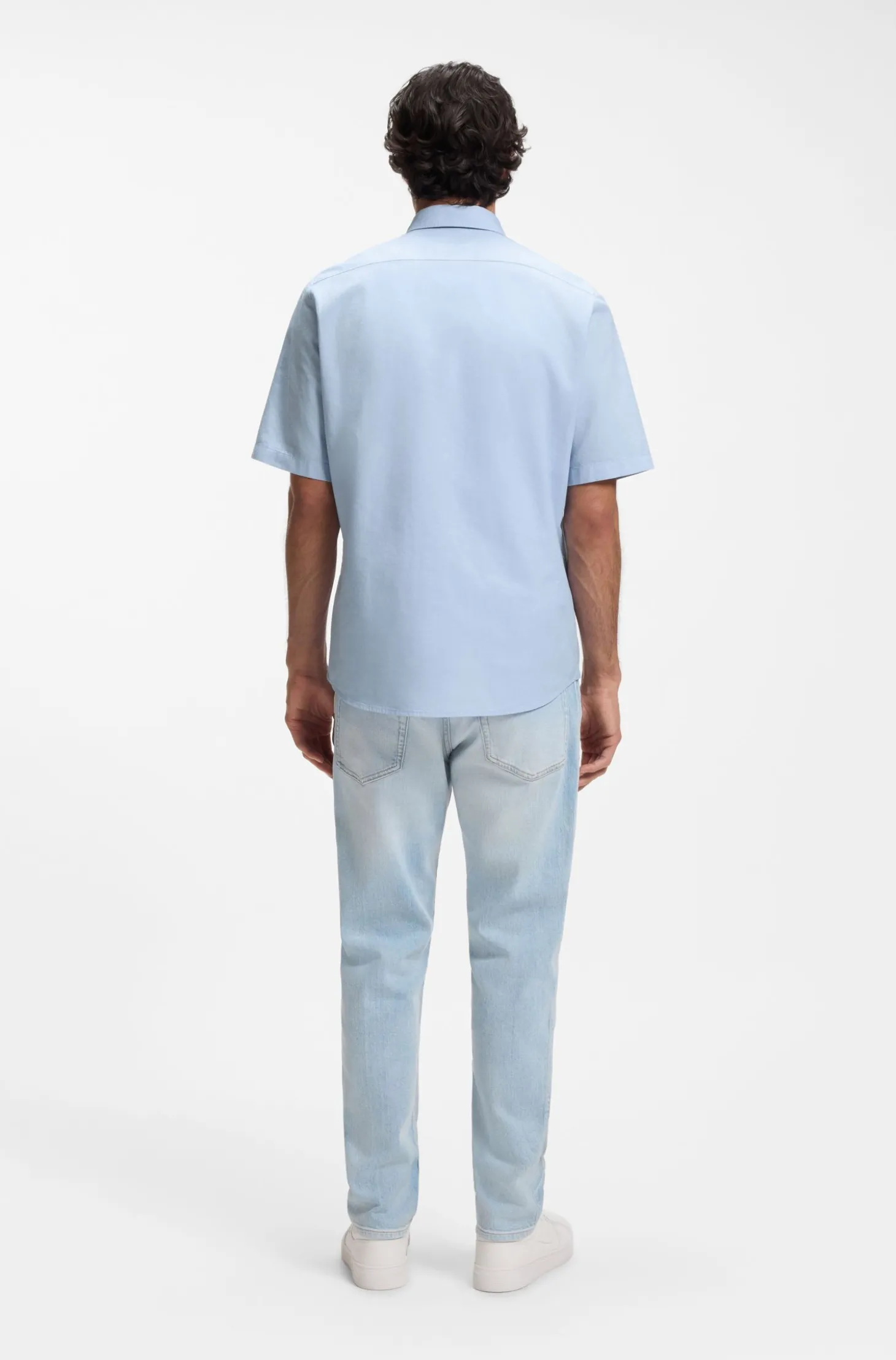 Regular-Fit Hemd aus soft gewaschener Oxford-Baumwolle