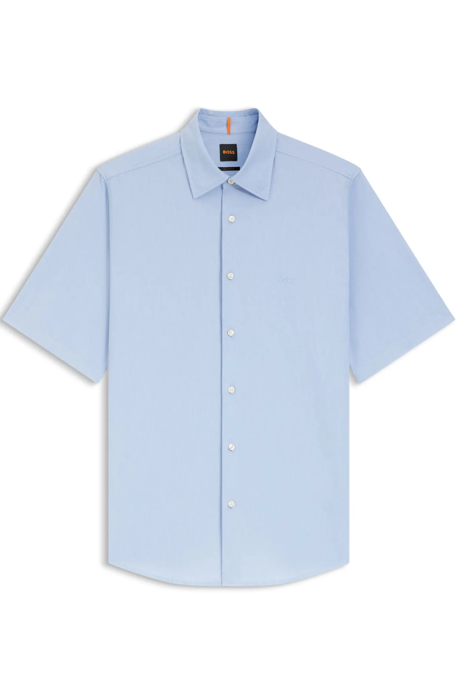 Regular-Fit Hemd aus soft gewaschener Oxford-Baumwolle