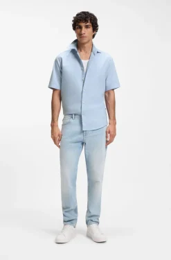 Regular-Fit Hemd aus soft gewaschener Oxford-Baumwolle