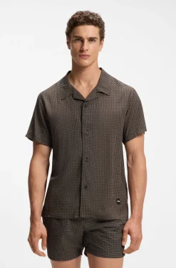 Regular-Fit Hemd mit zeitgemäßem Print