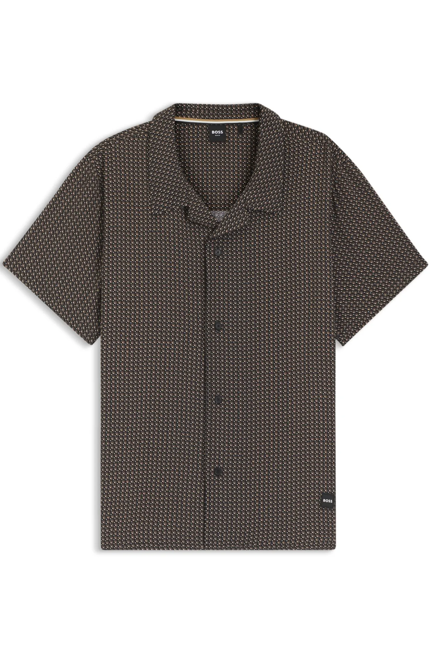 Regular-Fit Hemd mit zeitgemäßem Print