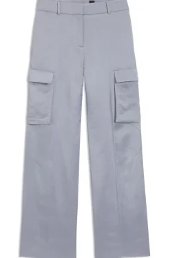 Regular-Fit Hose aus Satin