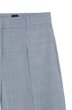 Regular-Fit Hose aus Schurwolle