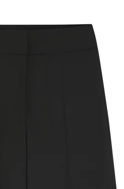 Regular-Fit Hose aus Stretch-Gewebe mit weitem Bein
