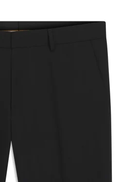 Regular-Fit Hose aus Stretch-Wolle