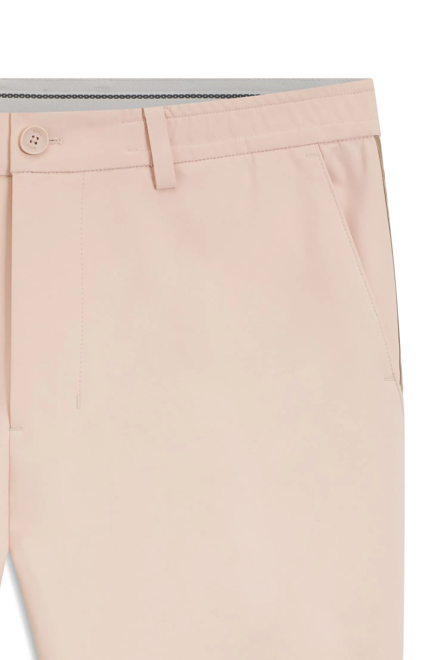 Regular-Fit Hose aus wasserabweisendem Stretch-Gewebe