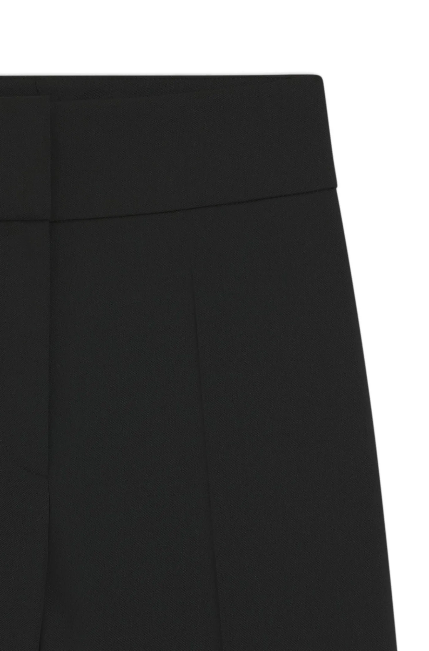 Regular-Fit Hose mit hohem Bund und ausgestelltem Bein